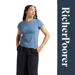 Richer Poorer | Classic Short Sleeve "Mirage Blue" T-Shirt | Size Medium